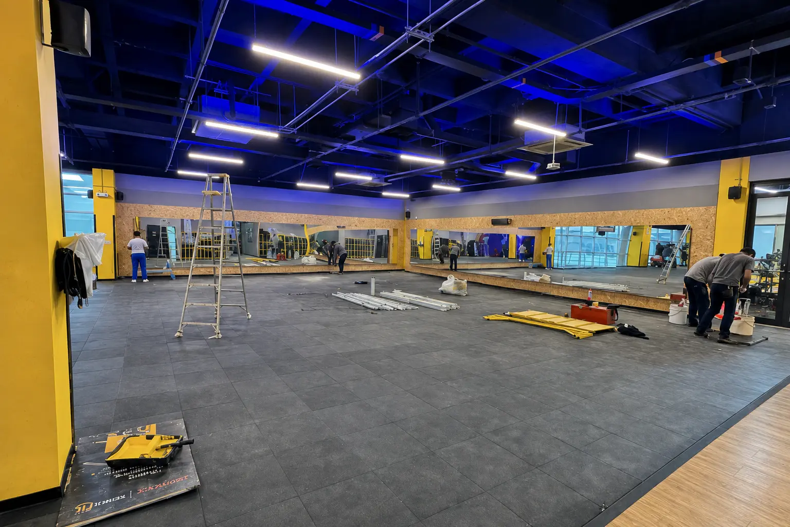 Remodelación de espacio deportivo — Medellín, realizado por DCS Ingeniería